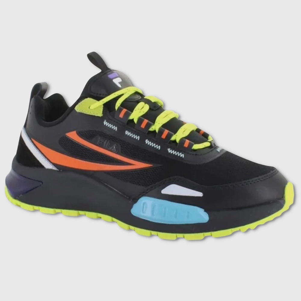 Fila Zagari Viz Shoes / Sneakers - NEW Womens 7‎ Black / Multi - #47759-ZZ1